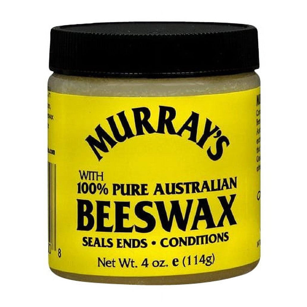Murrays Beeswax Jar, Seals Ends and Conditions, 4 oz